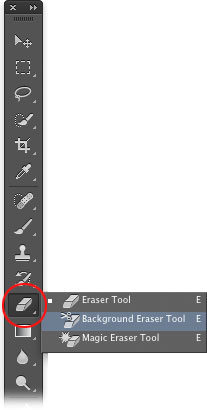Replacing Backgrounds with Photoshop's Background Eraser 